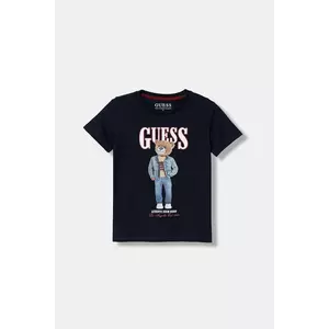Guess tricou de bumbac pentru copii imagine