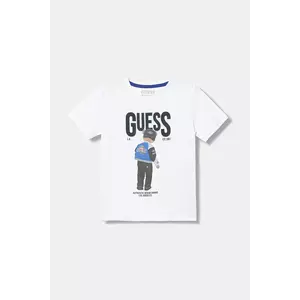 Guess tricou de bumbac pentru copii imagine