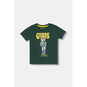 Guess tricou de bumbac pentru copii imagine