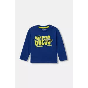 Guess longsleeve din bumbac pentru copii imagine