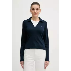 Tommy Hilfiger longsleeve din bumbac imagine