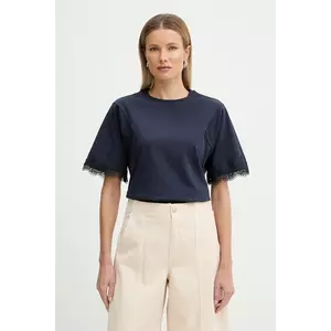 Twinset tricou din bumbac imagine