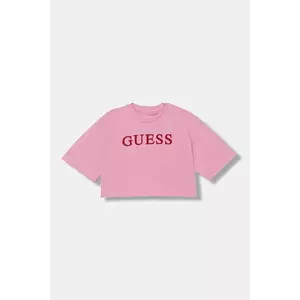 Guess tricou de bumbac pentru copii imagine