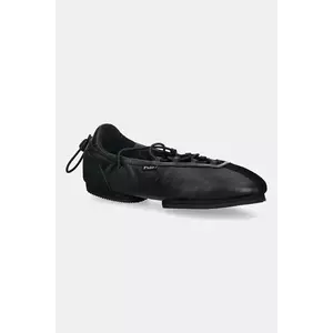 Polo Ralph Lauren balerini de piele Ballerina Lace Up imagine