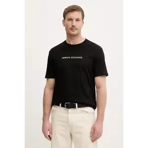 Armani Exchange tricou din bumbac imagine