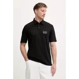 Armani Exchange polo de bumbac imagine