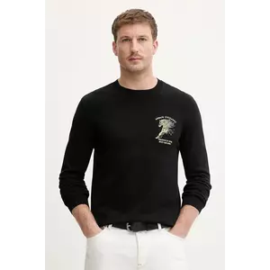 Armani Exchange pulover de bumbac imagine