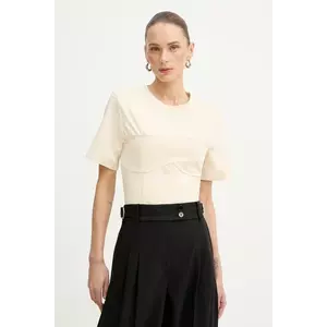 Patrizia Pepe tricou din bumbac imagine