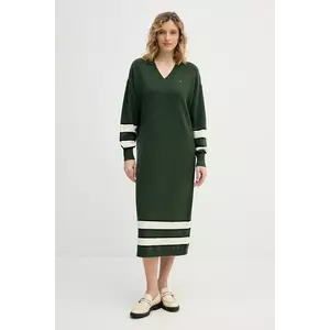 Tommy Hilfiger rochie cu cașmir imagine