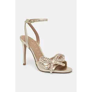 Guess sandale de piele CHARMIN2 imagine