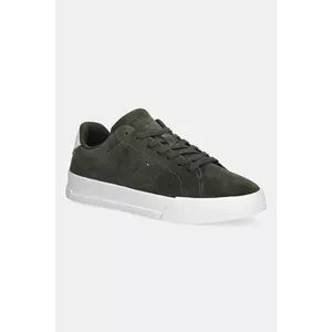 Tommy Hilfiger sneakers din piele intoarsă TH COURT CORE SUEDE imagine
