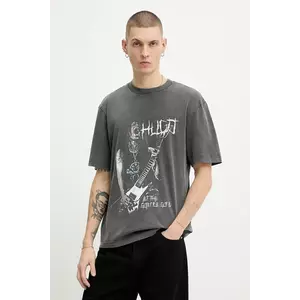 HUGO Blue tricou din bumbac Noctornix imagine