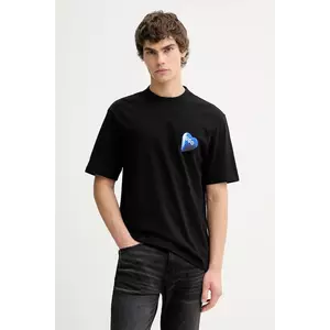 Hugo Blue tricou din bumbac Nalentinio imagine