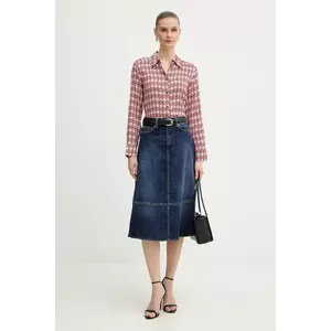 Furla poșetă de piele Nicole M Boston Bag imagine