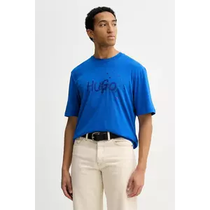 Hugo Blue tricou din bumbac Nierofix imagine
