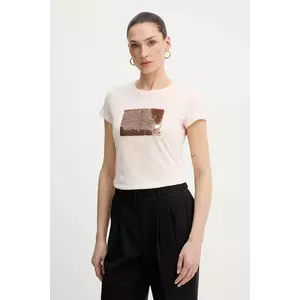 Armani Exchange tricou din bumbac imagine