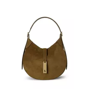 Polo Ralph Lauren geantă de mână din piele întoarsă imagine