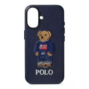 Polo Ralph Lauren husă de piele telefon iPhone 16 imagine