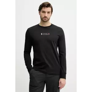 Tommy Hilfiger longsleeve din bumbac imagine
