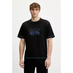 Hugo Blue tricou din bumbac Nothal imagine