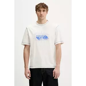 Hugo Blue tricou din bumbac Nothal imagine