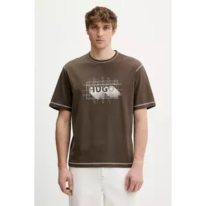 Hugo Blue tricou din bumbac Nothal imagine