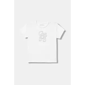 Guess tricou de bumbac pentru copii imagine
