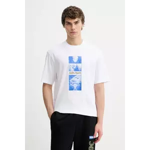 Hugo Blue tricou din bumbac HUGO x Jujutsu Kaisen imagine