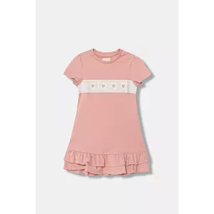 Guess rochie din bumbac pentru copii imagine