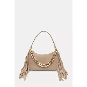 Twinset geantă de mână din piele întoarsă imagine