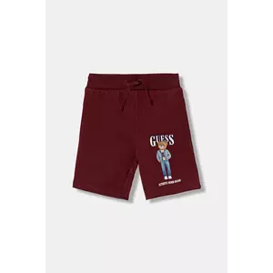 Guess pantaloni scurți din bumbac pentru copii imagine