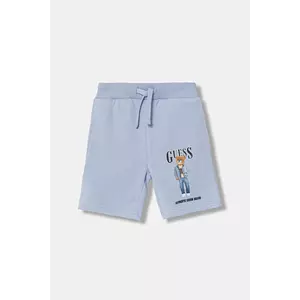 Guess pantaloni scurți din bumbac pentru copii imagine