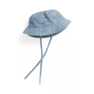 Polo Ralph Lauren pălărie denim pentru copii imagine