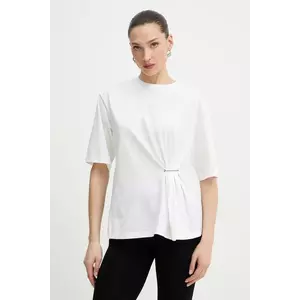 Twinset tricou din bumbac imagine