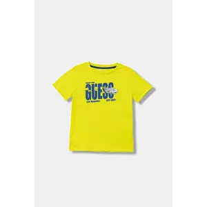Guess tricou de bumbac pentru copii imagine