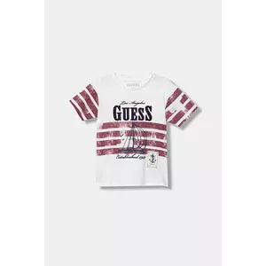 Guess tricou de bumbac pentru copii imagine