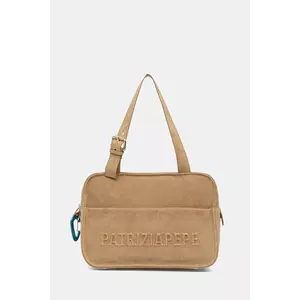 Patrizia Pepe geantă de mână din piele întoarsă imagine