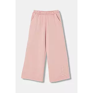 Guess pantaloni de trening din bumbac pentru copii imagine