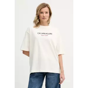 Calvin Klein Jeans tricou din bumbac imagine