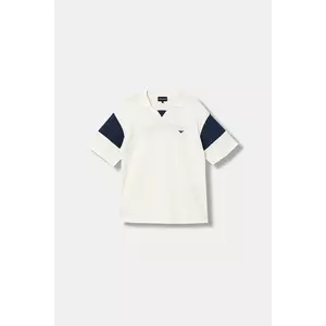 Emporio Armani tricouri polo din bumbac pentru copii imagine