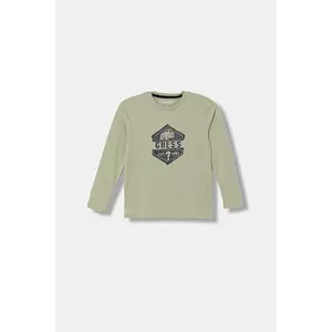 Guess longsleeve din bumbac pentru copii imagine