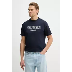 Guess tricou din bumbac imagine