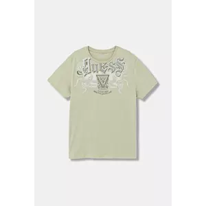 Guess tricou de bumbac pentru copii imagine