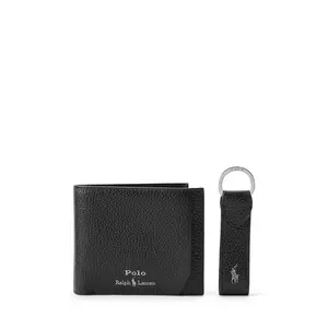 Polo Ralph Lauren portofel din piele și breloc imagine