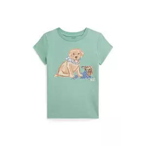 Polo Ralph Lauren tricou de bumbac pentru copii imagine