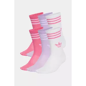 adidas Originals șosete pentru copii cu bumbac 6-pack imagine