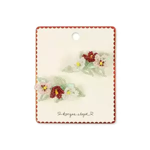 Konges Sløjd agrafe de păr copii 2 PACK FLOWER FIELD HAIR CLIPS 2-pack imagine