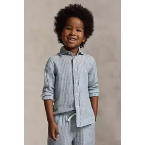 Polo Ralph Lauren cămașă de in pentru copii imagine