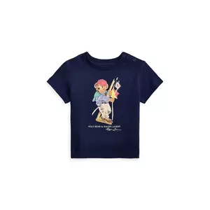 Polo Ralph Lauren tricou din bumbac pentru bebeluși imagine