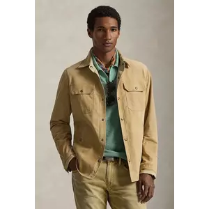 Polo Ralph Lauren geacă din piele întoarsă imagine